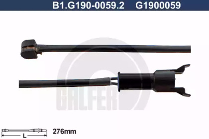 Тормозные колодки GALFER для JAGUAR XJ (XJ40, XJ81) 6 3.2 24V