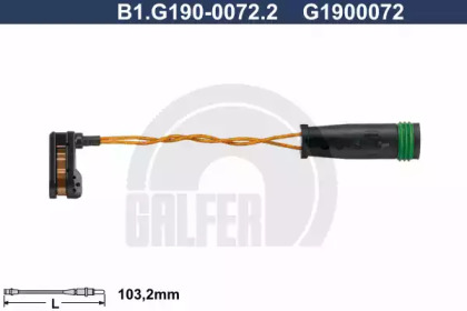 Тормоза GALFER для VW CRAFTER 30-50 c бортовой платформой/ходовая часть (2F_) 2.0 TDI