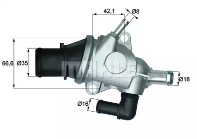 Термостат BEHR для ALFA ROMEO 146 (930_) 2.0 16V Quadrifoglio (930.B5)