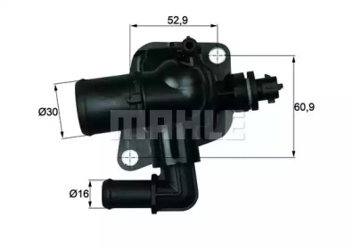Термостат / прокладка BEHR для CHEVROLET AVEO седан (T300) 1.3 D