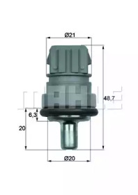 Двигатель BEHR для VW BORA Variant (1J6) 1.6 16V