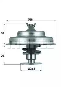 Термостат BEHR для PEUGEOT 205 I (741A/C) 1.7 Diesel