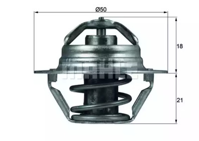 Термостат / прокладка BEHR для NISSAN KUBISTAR (X76) 1.6 16V