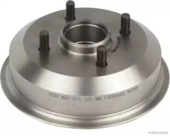 Барабанный тормозной механизм JAKOPARTS для MAZDA 121 III (JASM, JBSM) 1.8 D