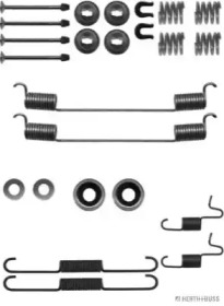 Барабанный тормозной механизм JAKOPARTS для NISSAN TERRANO I (WD21) 2.4 i 4WD
