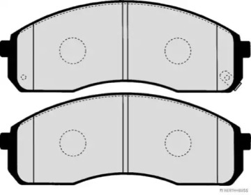 Тормозные колодки JAKOPARTS для KIA SOUL II (PS) 1.6 CRDi 136