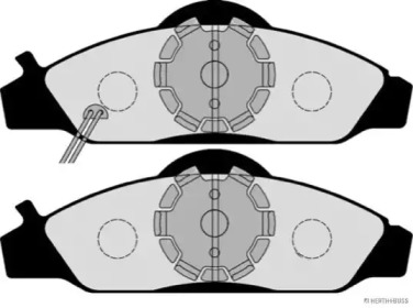 Тормозные колодки JAKOPARTS для DAEWOO MUSSO (FJ) 2.3