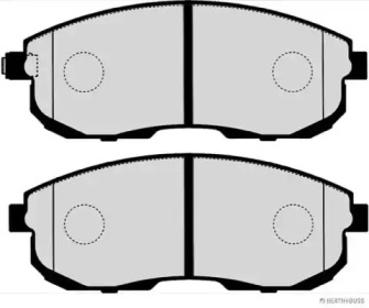 Дисковой тормозной механизм JAKOPARTS для SUZUKI SX4 (EY, GY) 1.6 VVT 4x4 (RW 416)