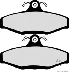 Тормозные колодки JAKOPARTS для DAEWOO MUSSO (FJ) 2.3