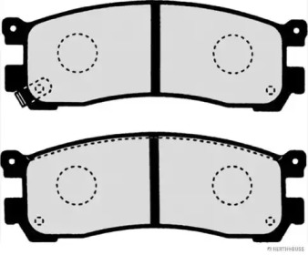 Дисковой тормозной механизм JAKOPARTS для MAZDA MPV I (LV) 2.5 TD
