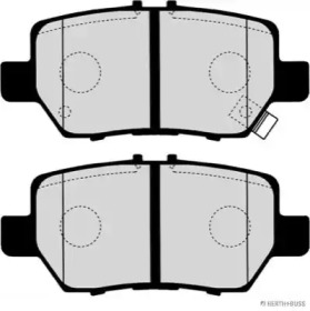 Дисковой тормозной механизм JAKOPARTS для HONDA LEGEND IV (KB_) 3.5 V6 4WD (KB1)