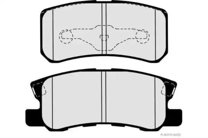 Дисковой тормозной механизм JAKOPARTS для PEUGEOT 4007 (GP_) 2.2 HDi