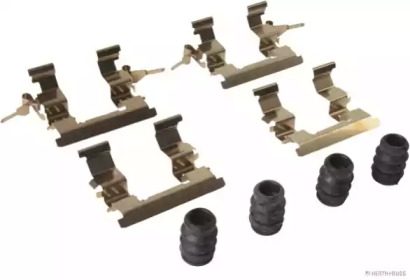 Дисковой тормозной механизм JAKOPARTS для NISSAN JUKE (F15) 1.6 DIG-T 4x4