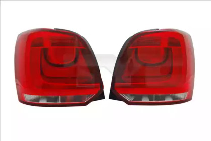 Задний фонарь TYC для VW POLO (6R, 6C) 1.4 BiFuel