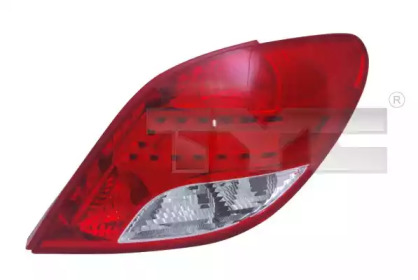 Задний фонарь TYC для PEUGEOT 207 CC (WD_) 1.6 16V Turbo