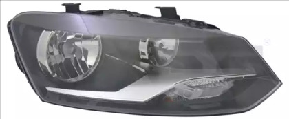Основная фара / вставка TYC для VW POLO (6R, 6C) 1.4 BiFuel