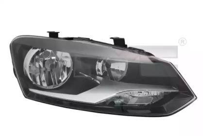 Основная фара / вставка TYC для VW POLO (6R, 6C) 1.4 BiFuel