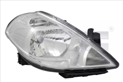 Передняя оптика TYC для NISSAN TIIDA Хэтчбек (C11) 1.5 dCi