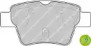 Тормозные колодки FERODO для PEUGEOT 207 CC (WD_) 1.6 16V Turbo