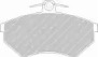 Дополнительные работы FERODO для VW GOLF II (19E, 1G1) 1.8 GTI 16V