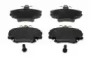 Тормозные колодки FERODO для DACIA LOGAN (LS_) 1.6 (LSOB, LSOD, LSOF, LSOH)