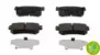 Тормозные колодки FERODO для SSANGYONG MUSSO SPORTS 2.9 D 4x4
