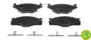 Тормозные колодки FERODO для VW GOLF II (19E, 1G1) 1.8 i Cat Syncro