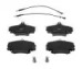 Тормозные колодки FERODO для DACIA LOGAN (LS_) 1.6 (LSOB, LSOD, LSOF, LSOH)