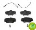 Тормозные колодки FERODO для DACIA LOGAN (LS_) 1.6 (LSOB, LSOD, LSOF, LSOH)