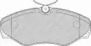 Тормозные колодки FERODO для NISSAN PRIMASTAR Фургон (X83) 2.0