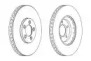 Тормозной диск FERODO для JAGUAR S-TYPE (X200) 2.7 D
