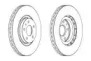 Тормозной диск FERODO для ALFA ROMEO 164 (164_) 3.0 24V (164.K1)