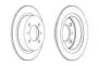 Дисковой тормозной механизм FERODO для NISSAN SUNNY III Liftback (N14) 2.0 D