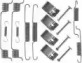 Барабанный тормозной механизм FERODO для MAZDA 323 II (BD) 1.1