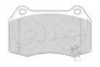 Дисковой тормозной механизм FERODO для NISSAN 350 Z купе (Z33) 3.5