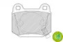 Дисковой тормозной механизм FERODO для SUBARU IMPREZA седан (GD) 2.0 WRX STi AWD (GDB)