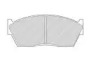 Тормозные колодки FERODO для HONDA CRX I (AF, AS) 1.5 i (AF)