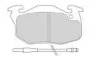 Дисковой тормозной механизм FERODO для RENAULT CLIO I (B/C57_, 5/357_) 1.4
