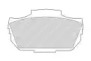 Дисковой тормозной механизм FERODO для SAAB 96 1.5 V4