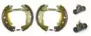 Барабанный тормозной механизм FERODO для PEUGEOT 204 Break 1.2 D