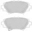 Запчасти для ТО FERODO для MAZDA 3 седан (BM) 2.2 D