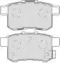 Тормозные колодки FERODO для HONDA ACCORD VIII универсал (CW) 2.2 i-DTEC (CW3)