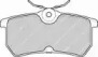 Тормозные колодки FERODO для FORD FOCUS седан (DFW) 1.8 16V