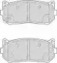 Дисковой тормозной механизм FERODO для KIA SHUMA (FB) 1.8 i 16V