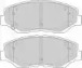 Тормозные колодки FERODO для HONDA ACCORD VII Tourer (CM, CN) 2.4 (CM2)