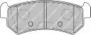 Тормозные колодки FERODO для CHEVROLET NUBIRA седан 2.0 D