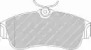 Запчасти для ТО FERODO для NISSAN PRIMERA Hatchback (P11) 2.0 16V