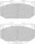 Запчасти для ТО FERODO для SUBARU IMPREZA седан (GD) 2.0 WRX Turbo AWD