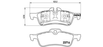 Экономичный тормоз BREMBO для MINI MINI Кабриолет (R52) Cooper