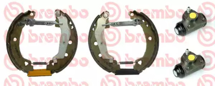 Барабанный тормозной механизм BREMBO для ALFA ROMEO 146 (930_) 1.9 JTD (930.B4B)